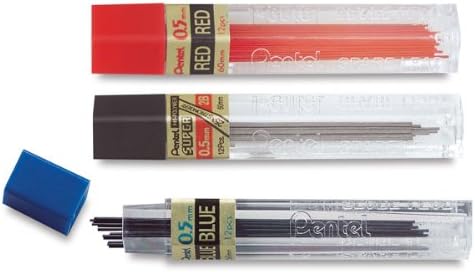 Pentel Thin Leads Tube Of 12 0.5mm 4h