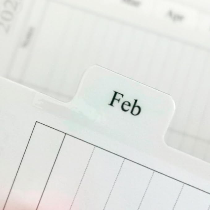 newestor 2026 Planner Refills for Happy Planner Classic Size, Monthly Pages, Jan 2026 - Dec 2026, 9-Disc Punched, 7" x 9-1/4"