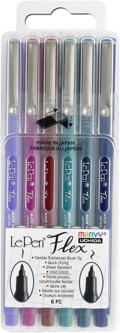 Uchida Uchida of America 4800-6B Le Pen Flex, Multiple 6 Pack