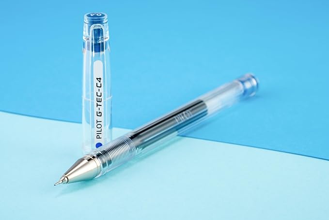 PILOT G-Tec-C Gel Ink Rolling Ball Pens, Ultra Fine Point (0.4mm), Assorted Color Inks, 10-Pack Pouch (35484)