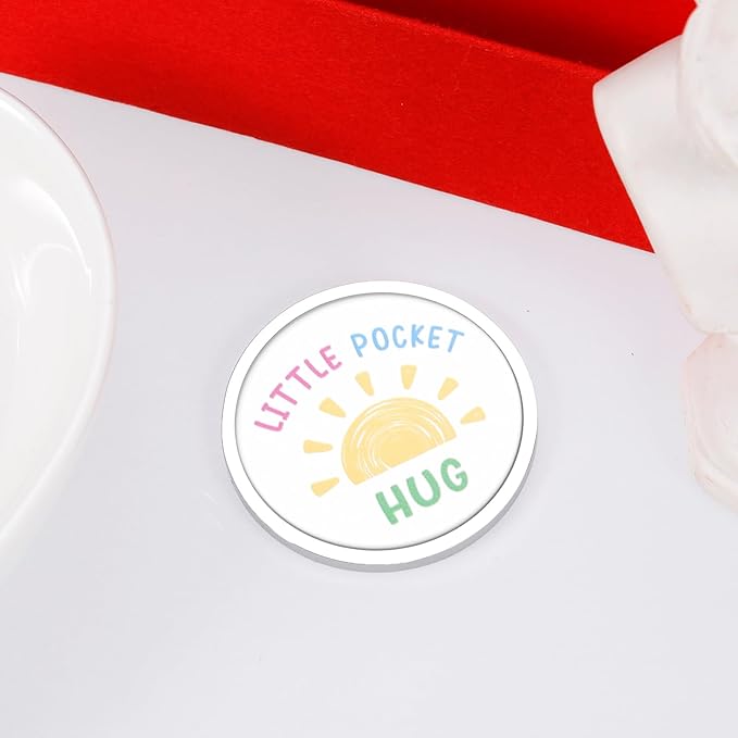 VANLOVEMAC First Day of School Gifts Dorm Room Essentials for Girls Boys Back to School Gifts Inspirational Pocket Hug