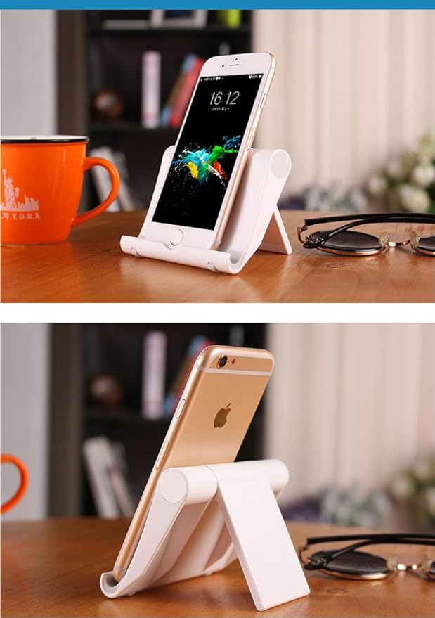 Accessonico Adjustable Tablet Stand, 2 Pack, Compatible with Fire HD 8, Samsung Galaxy Tab S5e, Kindle Paperwhite, E-readers
