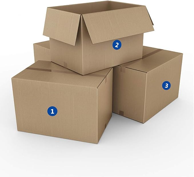 NAVADEAL 2" & 3” Round Number 1-50 Adhesive Stickers in Blue, Red, Black, Green - Inventory Storage Labels, Great for Marking Bins or Toolbox for Daily Use in School, Office, Workshop