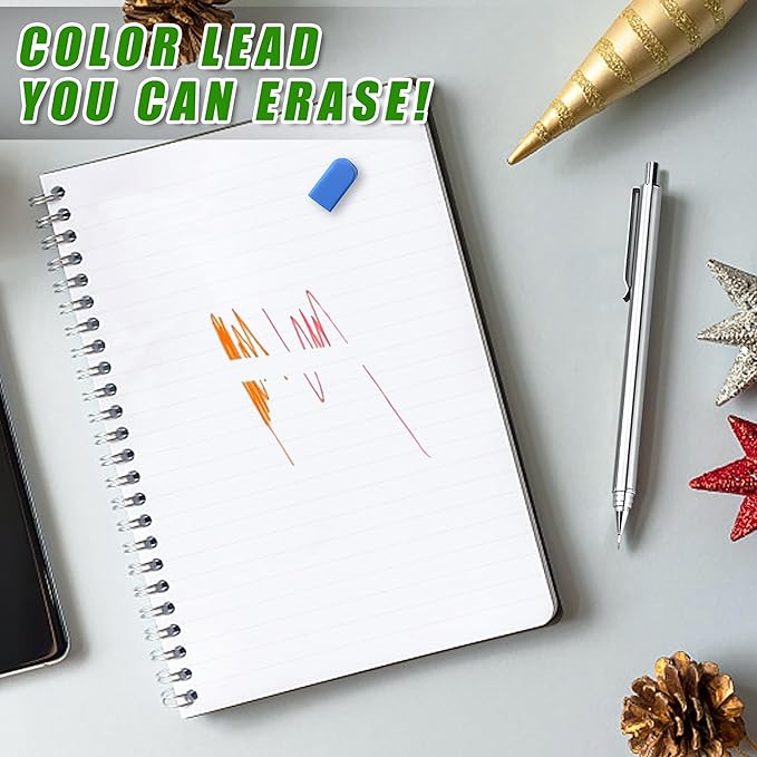 10 Color Lead Refills 300 Pieces Colored Mechanical Pencil Lead Refills for Home Offices, 0.7 mm HB