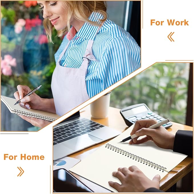 Epakh 36 Pack Blank Spiral Notebook Unlined Notebook Bulk A5 Soft Cover Students Sketchpads Memo Notepad for Drawing Art Back to School Gifts 100 Pages/ 50 Sheets, 8.3 x 5.5 Inches(Multicolor)