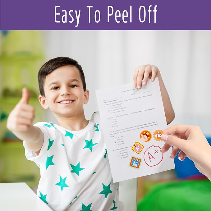 4420+PCS Incentive Stickers, 400+ Designs Stars/Flowers/Thumbs Motivational Sticker Reward Gifts for Teacher Parents Classroom Encourage Kids to Do Chores Go to The Toilet (64 Sheets)