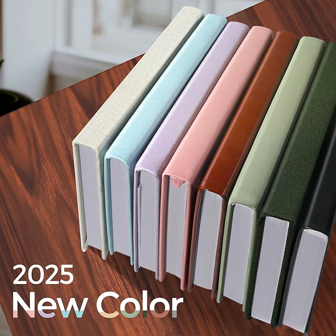 SUNEE 2026 Weekly & Monthly Hardcover Planner 5.5" x 8.3" - 12 Month (January 2026 - December 2026), Small Hardcover Planner, Pocket, Notes, 100 GSM Paper, Purple
