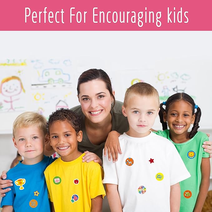3030+PCS Incentive Stickers, 600+ Designs Animals/Medals/Stars Motivational Sticker Reward Gifts for Teacher Parents Classroom Encourage Kids to Do Chores Go to The Toilet (64 Sheets)