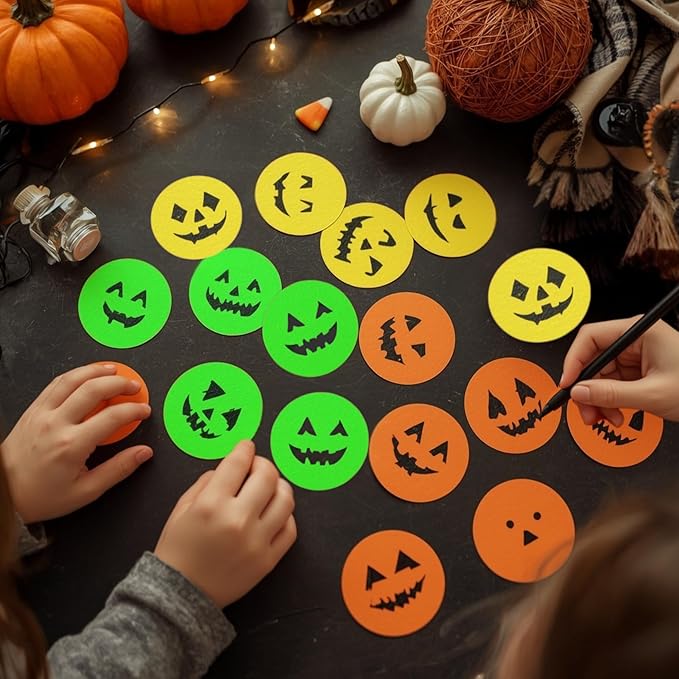 ChromaLabel 2 Inch Color Coded Stickers, Color Coding Label Dots, Fluorescent Green Write On Label, Permanent Circle Stickers, 500 Round Labels per Roll