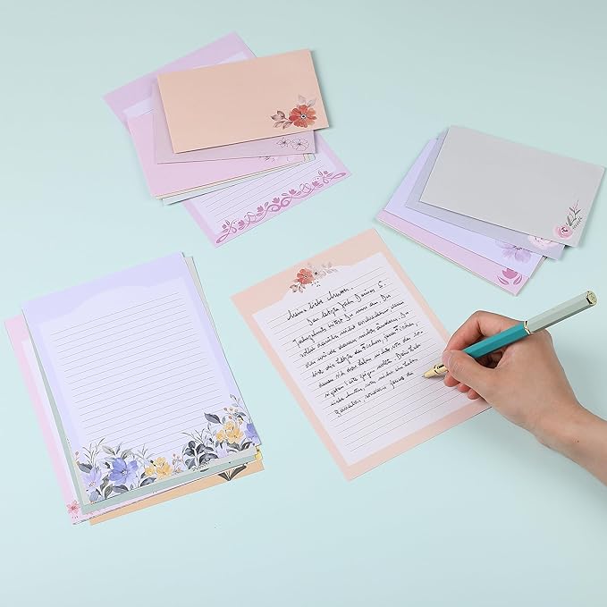 Mr. Pen- Stationery Writing Paper with Envelopes, 60 Letter Writing Paper with 30 Envelopes, Cute Stationary Set for Writing Letters, Letter Set