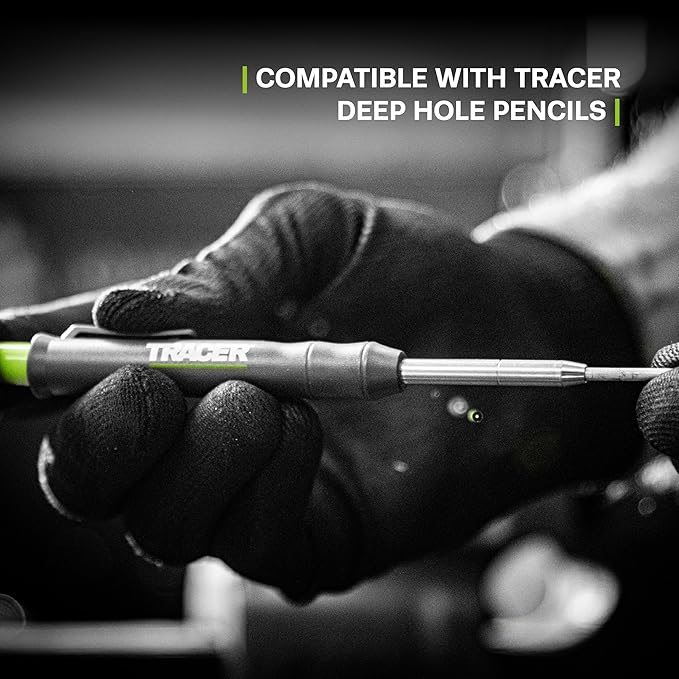 Tracer 2.8mm Carbide Tipped Lead 3-Pack with Anti-Snap Case - Lead Refill for Mechanical Pencil to Mark Wood, Metal, Ceramic, Glass, Woodworking and Carpenter Pencil Tool Use - ALPC1