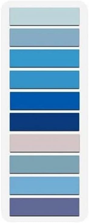 200 Pcs Sticky Index Tabs Small Sticky Notes Book Tabs,Tabs for Notebooks, Page Markers Notes Tabs Writable and Book Flags Tabs Post It Tabs Strip Index Tabs for Page Marking Classify File (Blue)