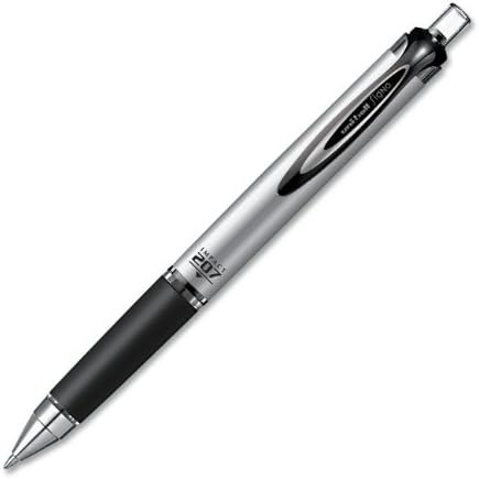 uniball 207 Impact Retractable Gel Pens, Bold Point (1.0mm), Black, 12 Pack