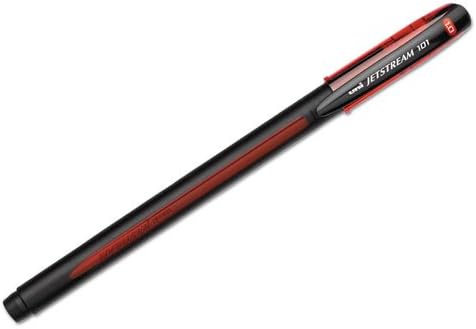 uniball Jetstream 101 Ballpoint Pen, Medium Point (1.0mm), Red