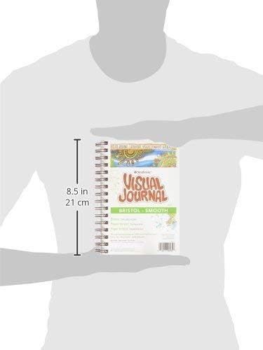 Strathmore Visual Journal Bristol Smooth 5.5"X8"-28 Sheets -460350