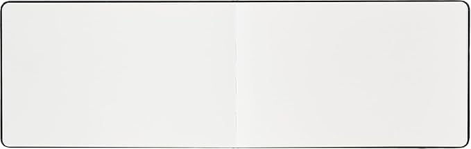 Moleskine Art Watercolor Album, Hard Cover, Large (5" x 8.25") Plain/Blank, Black, 72 Pages