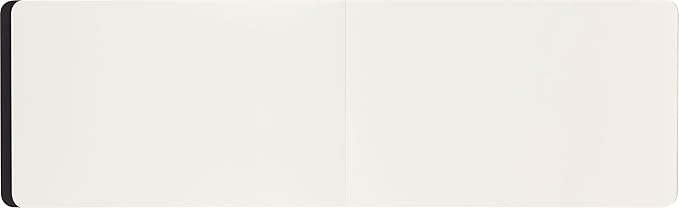 Moleskine Art Sketch Pad, Soft Cover, Large (5" x 8.25") Plain/Blank, Black, 48 Pages