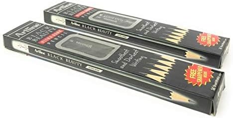 artline Black Beauty Ultra dark Pencil Pack of 2 (2)