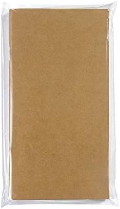 newestor Travelers Notebook Inserts - Weekly Refills for Standard Size Travelers Notebook, Set of 3, Total 192 Pages, 8.25 x 4.25 Inches