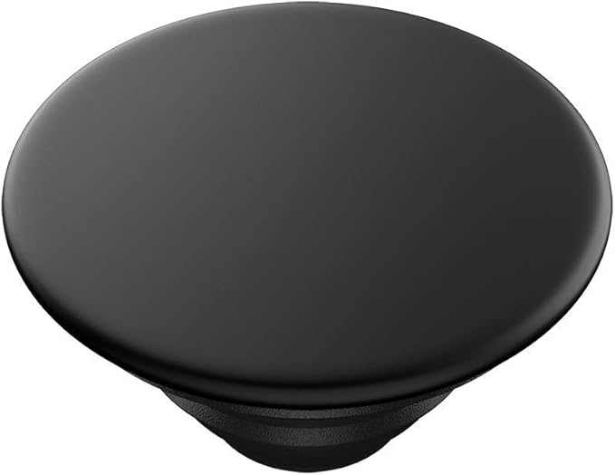 PopSockets Adhesive Phone Grip, Holder, Phone Stand, Black - Aluminum Black