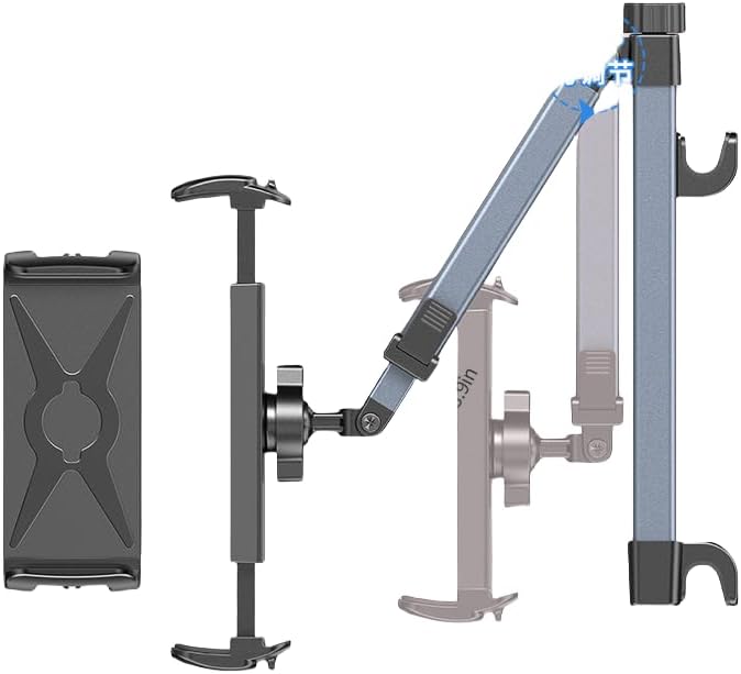 Tablet Computer Headrest Mount for Vehicles