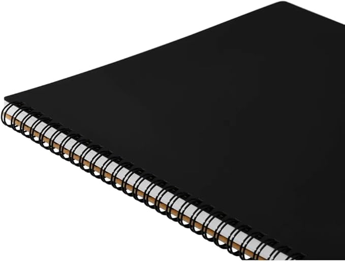 Maruman MNEMOSYNE Notebook 5.83 x 8.27 Inches (Horizontal A5), 5mm-squared, 70 Sheets (N182A), White