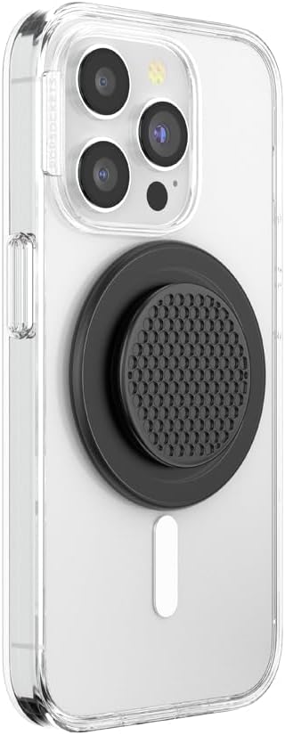 PopSockets Phone Grip for MagSafe, Magnetic Holder, Phone Stand, Black - Speakerbox