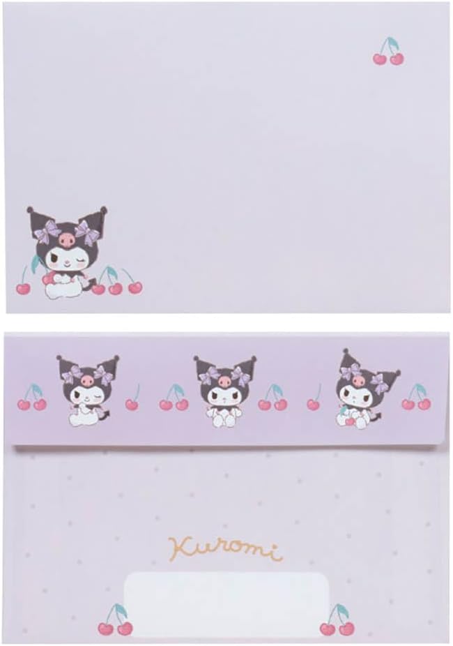 Sanrio 493937 Character Letter Set, Chromi, Package: Approx. Width 6.3 x Depth 0.3 x Height 8.7 inches (16 x 0.8 x 22 cm)