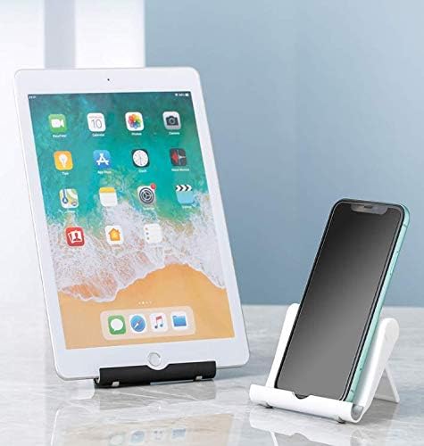 Accessonico Adjustable Tablet Stand, 2 Pack, Compatible with Fire HD 8, Samsung Galaxy Tab S5e, Kindle Paperwhite, Portable and Hands-Free Viewing