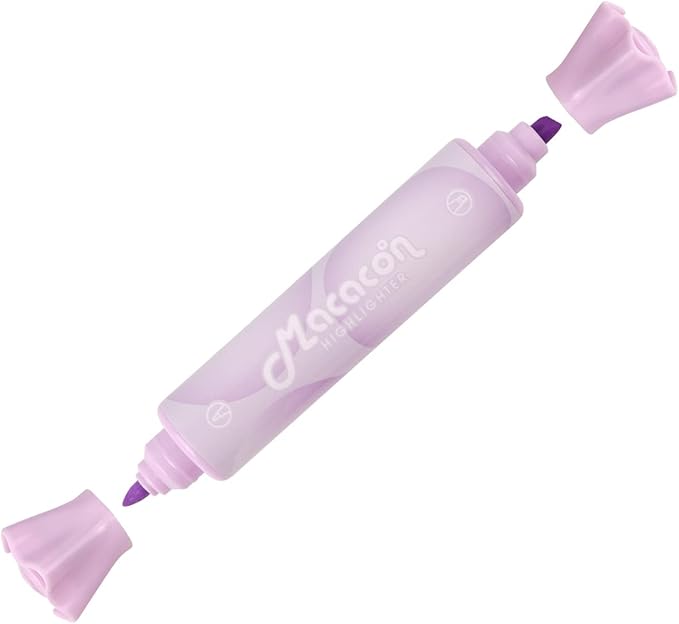 Candy Shape Highlighters, Assorted colors,Chisel Tip,Water Based,Quick Dry& Write Smoothly 6 Macaron Colors (CANDY HIGHLIGHTER)