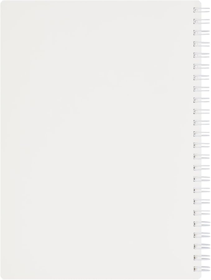 Maruman MNEMOSYNE Soft Cover Notebook 8.27 x 5.83 Inches (A5), 7mm ruled 24-line, 80 Sheets, Off-White, 1 ea. (N295-06)
