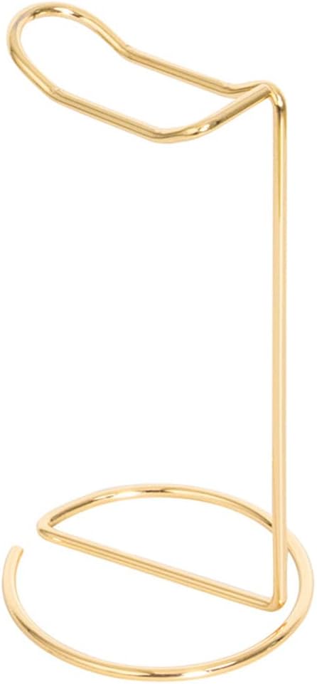 Teensery Headphone Stand Metal Headset Holder Earphone Display Rack Hanger for Table Desk Orgnizer, 1 Pack (Gold)