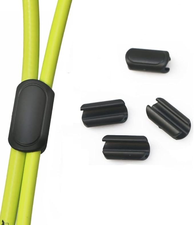 Bike Brake Shifter Cable Housing Guide Clips, Clipping 4mm and 5mm Cable Housing or Hose Together, Pack of 4 pcs