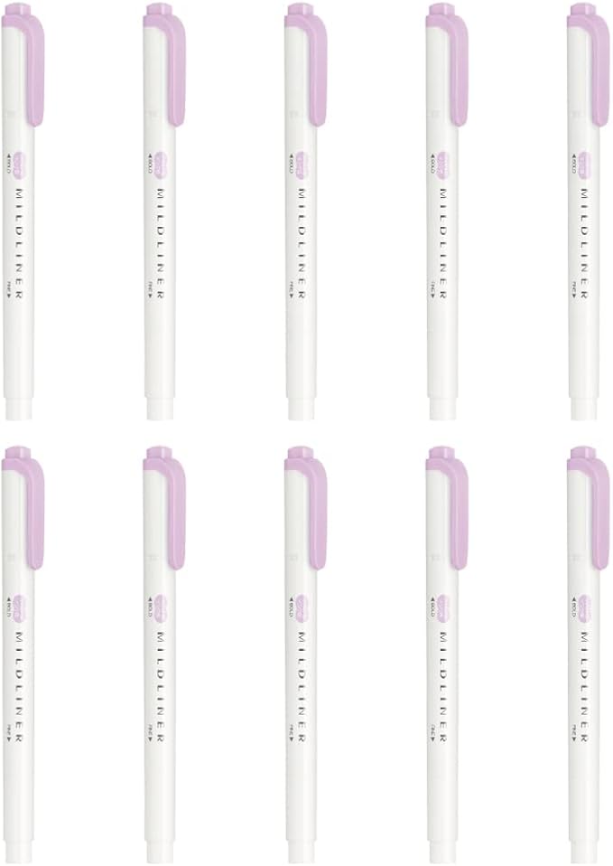 Zebra Highlighter, Mildliner, Mildline Rack, 10 Count B-WKT7-MLL