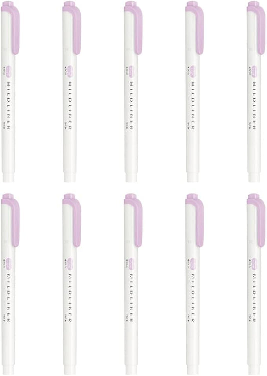 Zebra Highlighter, Mildliner, Mildline Rack, 10 Count B-WKT7-MLL