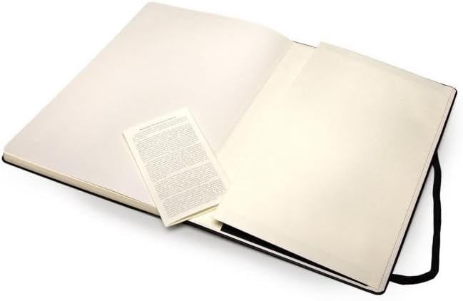 Moleskine Art Sketchbook, Hard Cover, A4 (8.25" x 11.75") Plain/Blank, Black, 96 Pages (Pack of 12)