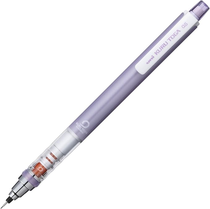 Uni Kurutoga Mechanical Pencil Standard, 0.5mm, Violet (M54501P.12)