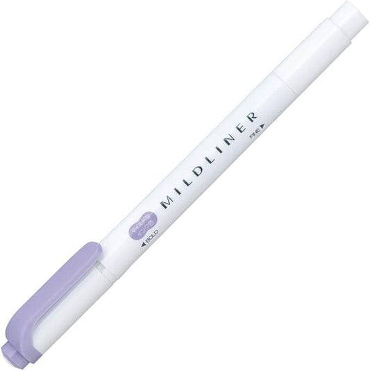 ZEBRA B-WKT7-MVI Highlighter, Mildliner, Violet, 10 Count
