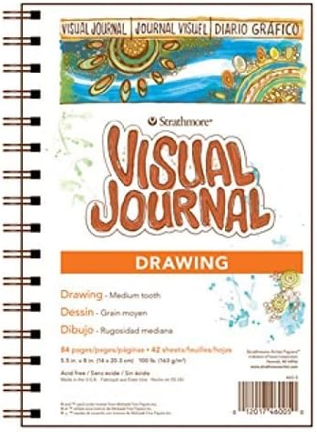 Strathmore Visual Journal Drawing 5.5"X8"-42 Sheets -460500