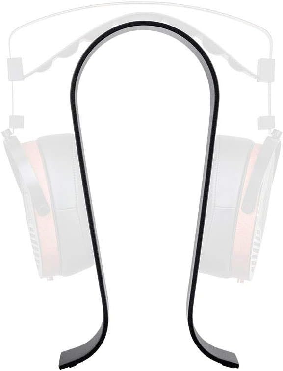 Monoprice Headphone Stand - Black, Full Aluminum Construction, Solid and Stable, Fits Most Headphones