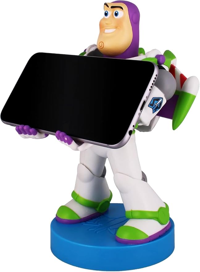 Cable Guy: Pixar Buzz Lightyear Phone Stand & Controller Holder - Disney Officially Licenced Figure - Exquisite Gaming