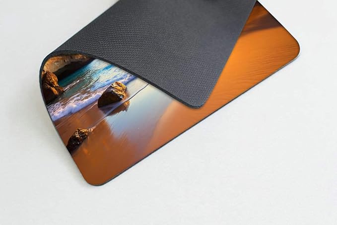 Sunset at The Beach Mouse pad Customized Mousepad Non-Slip Rubber Base Mouse Pads for Computers Laptop Office Desk Accessories Mouse pad