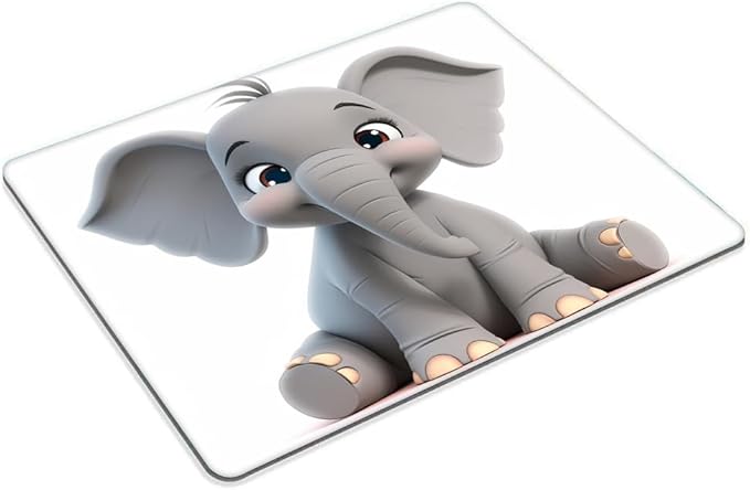 Elephant Mouse pad Customized Mousepad Non-Slip Rubber Base Mouse Pads for Computers Laptop Office Desk Accessories Mouse pad