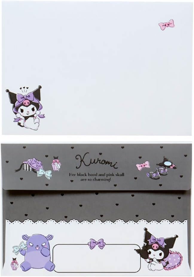 Sanrio 493937 Character Letter Set, Chromi, Package: Approx. Width 6.3 x Depth 0.3 x Height 8.7 inches (16 x 0.8 x 22 cm)