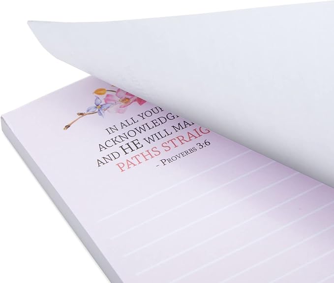 Juvale Fridge Magnets Christian Notepads - 2.75 x 6.25 In, Multicolor, 12-Pack - To-Do & Grocery List Notepad - Religious Gifts