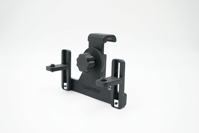 Universal Adjustable Phone Holder Mount Stand Compatible with MOZA R5 R3 R9 R12 Base - Sturdy Clamp, Easy Install