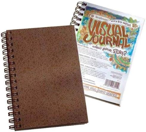 Strathmore 460-19 500 Series Visual Mixed Media Journal, Vellum, 9"x12", White, 34 Sheets