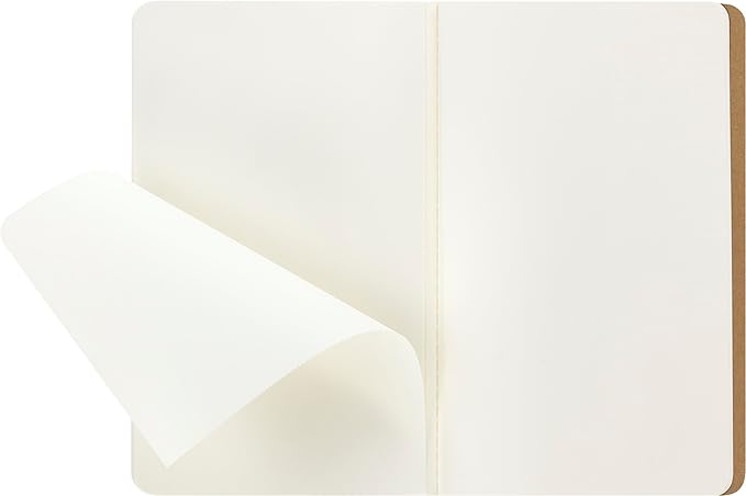Moleskine Cahier Journal, Soft Cover, Large (5" x 8.25") Ruled/Lined, Black, 80 Pages (Set of 3)