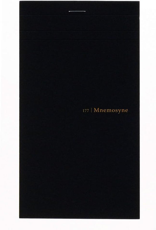 Maruman MNEMOSYNE Notebook 7.09 x 3.94 Inches (Long type), Double perforations, 5mm-squared, 50 Sheets (N177A)