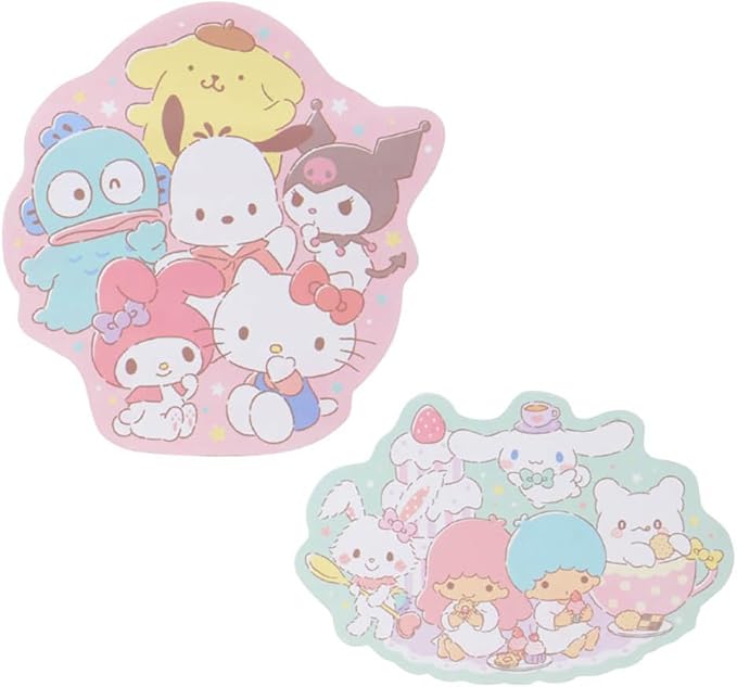Sanrio 493945 Character Letter Set Sanrio Characters Package: Approx. Width 6.3 x Depth 0.3 x Height 8.7 inches (16 x 0.8 x 22 cm)